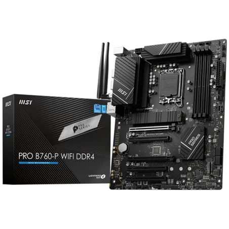 PLACA BASE MSI PRO B760-P WIFI 1700 ATX 4XDDR4