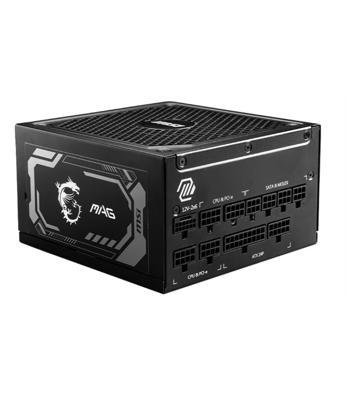 FUENTE ALIMENTACION MSI MEG A1250GL PCIE5 1250W 80 PLUS PLATINUM