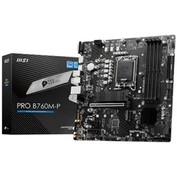 PLACA BASE MSI PRO B760M-P 1700 MATX 4XDDR5