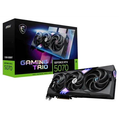 TARJETA GRAFICA MSI RTX 5070 12G GAMING TRIO OC