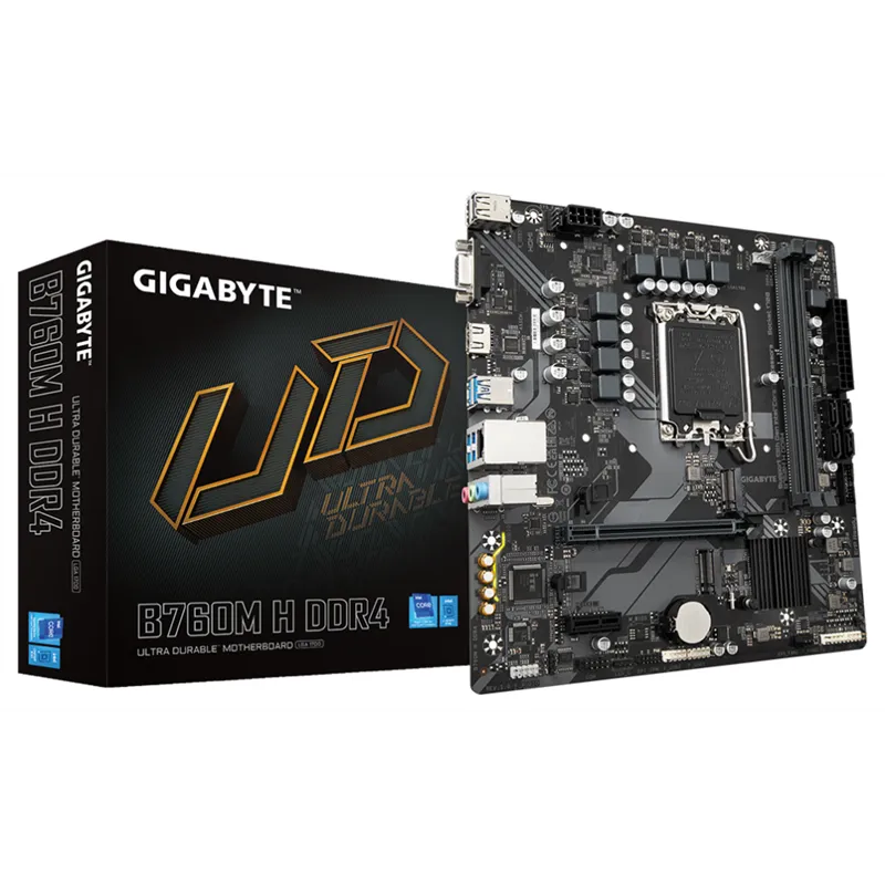 PLACA BASE GIGABYTE B760M H 1700 MATX 2XDDR4