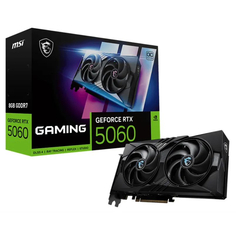 TARJETA GRAFICA MSI RTX 5060 8G GAMING OC