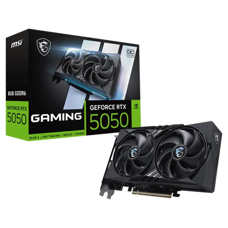 TARJETA GRAFICA MSI RTX 5050 8G GAMING OC