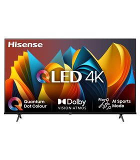 TV HISENSE 75" 75E7NQ QLED GAMING 144HZ AMD MODO HOTEL SMART TV