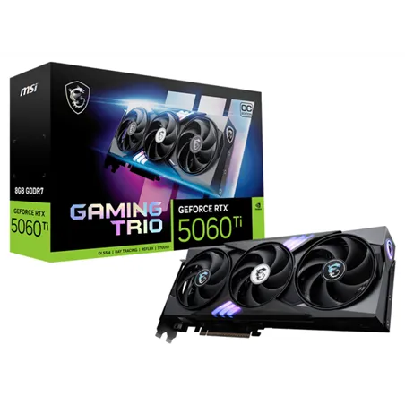 TARJETA GRAFICA MSI GEFORCE RTX 5060 TI 8G GAMING TRIO OC