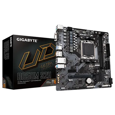 PLACA BASE GIGABYTE B650M S2H 1.1 AM5 MATX 2XDDR5