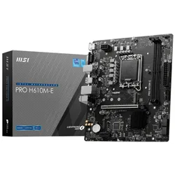 PLACA BASE MSI PRO H610M-E 1700 MATX 2XDDR5