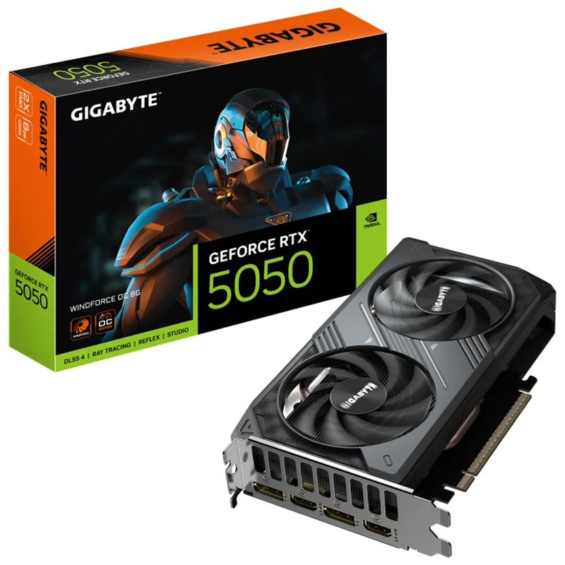 TARJETA GRAFICA GIGABYTE RTX 5050 WINFORCE 8GD