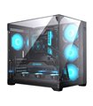 CAJA ATX HIDITEC GAMING SKY BLACK USB 3.1 TYPE-C