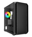 CAJA GAMING SHARKOOM MK2 RGB mATX  NEGRO 120MM 3XUSB SN FUENTE