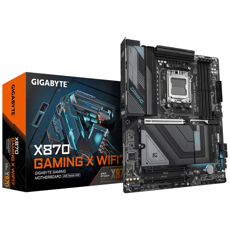 PLACA BASE GIGABYTE X870 GAMING X WIFI7 G10 AM5 ATX 4XDDR5