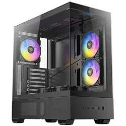 CAJA ANTEC CX705 ARGB MID-TOWER ATX PANORAMICA 270º 5XVENT 120MM PWM