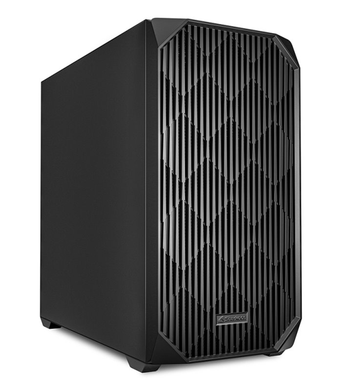CAJA GAMING SHARKOOM MK3 mATX NEGRO 3XVENT 120MM 3XUSB SN FUENTE