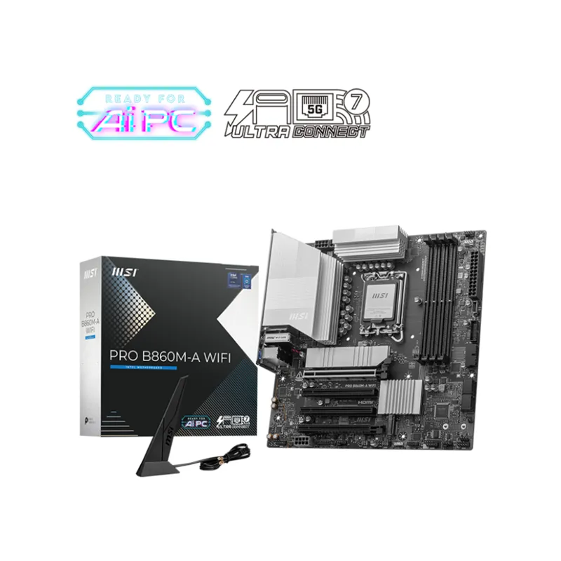 PLACA BASE MSI PRO B860M-A WIFI