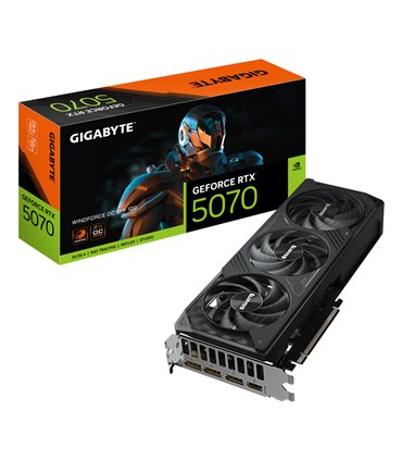 TARJETA GRAFICA GIGABYTE RTX 5070 WINDFORCE 12GB
