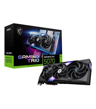 TARJETA GRAFICA MSI RTX 5070 12G GAMING TRIO OC