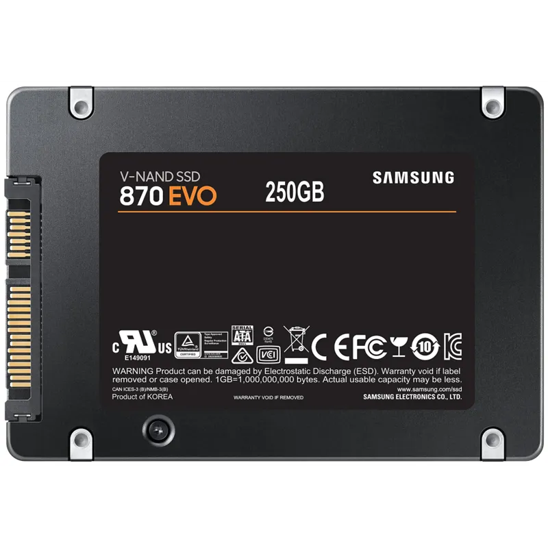SSD SAMSUNG 870 EVO 250GB SATA3