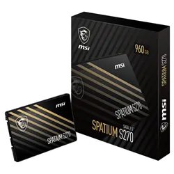 SSD MSI SPATIUM 960GB S270 SATA3