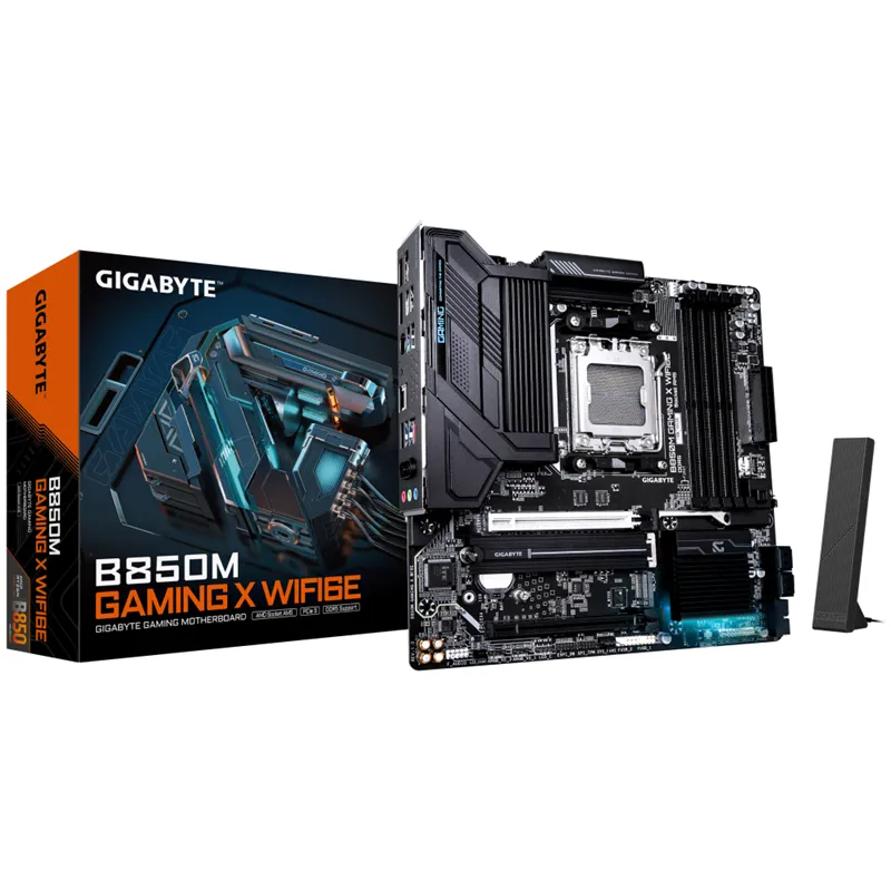 PLACA BASE GIGABYTE B850M GAMING X WF6E 1.0