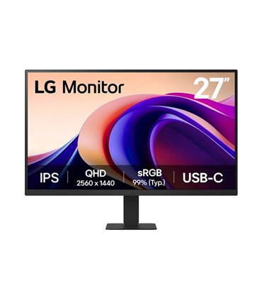 MONITOR LG 27U631A-B 27" QHD 5MS NEGRO HDMI USB-C VESA