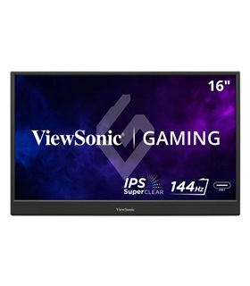 MONITOR VIEWSONIC VX1654 16"FHD IPS 144Hz mini HDMI 2XUSB type C speakers
