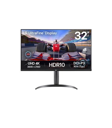 MONITOR LG ULTRAFINE 32UR550K-B 31.5" 4K MULTIMEDIA RREG.ALTURA HDMI X2 DP