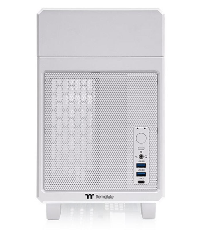 CAJA THERMALTAKE TR100 MINI-ITX USB 3.2 Type-C x 1 USB 3.0 x 2 SN FUENTE BLANCO