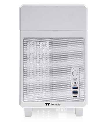 CAJA THERMALTAKE TR100 MINI-ITX USB 3.2 Type-C x 1 USB 3.0 x 2 SN FUENTE BLANCO