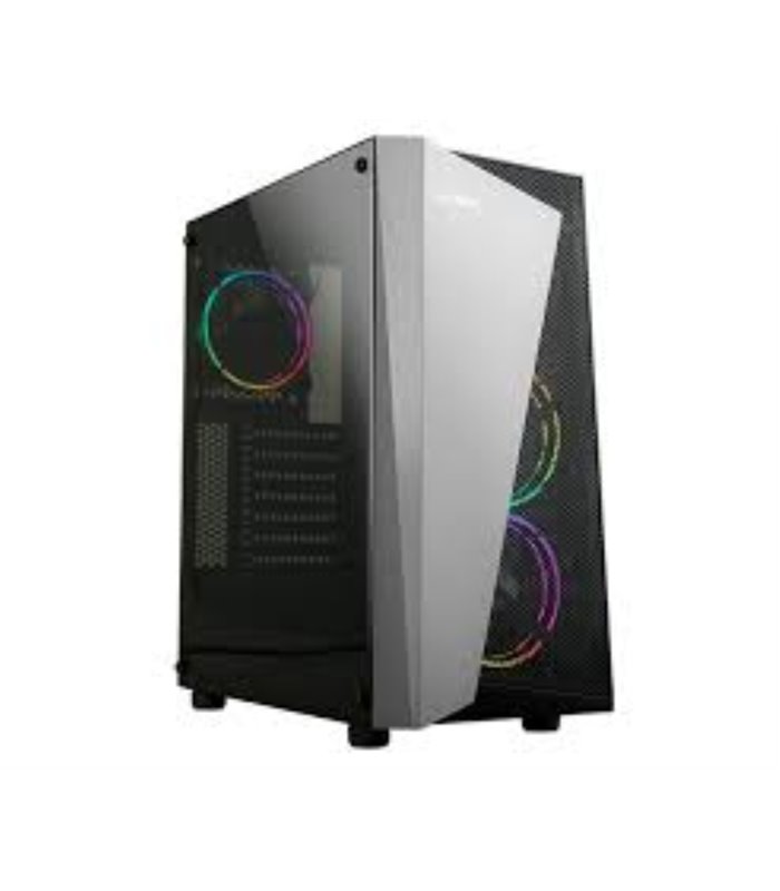 CAJA ZALMAN S4 PLUS ATX 1 XVENT 120MM ARGB 2XUSB 3.0 NEGRO S/N FUENTE