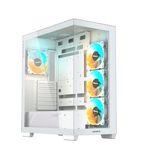 CAJA GIGABYTE C500 PANORAMIC STLEATH ATX 4 VENT 120MM BLANCA