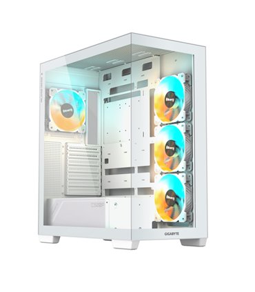 CAJA GIGABYTE C500 PANORAMIC STLEATH ATX 4 VENT 120MM BLANCA