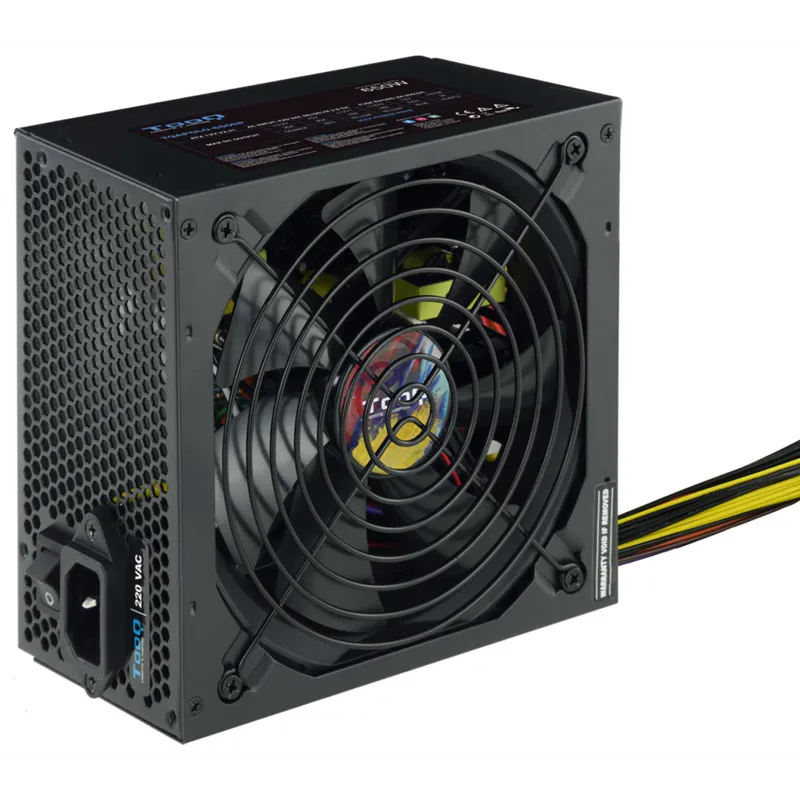 FUENTE ALIMENTACION TOOQ ATX 650W PFC ACTIVO NEGRO