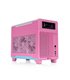 CAJA MICRO ATX THERMALTAKE TR100 USB 3.2 C X 1 USB 3.0 X 2 SN FUENTE BUBBLE PINK