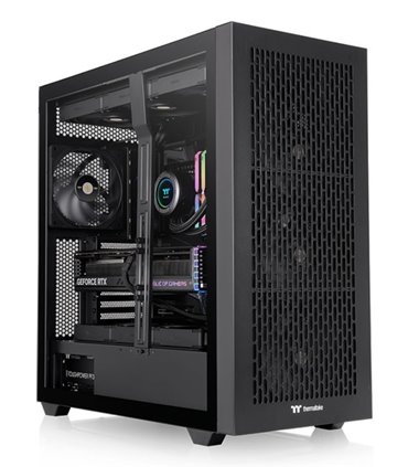 CAJA ATX THERMALTAKE AX500 USB CX1 1X VENT140MM NEGRO S/N FUENTE
