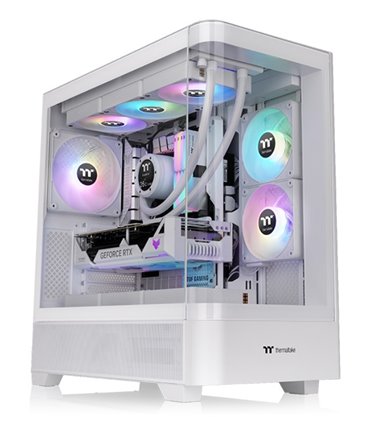 CAJA ATX THERMALTAKE VIEW 290 USB C X 2 1XVENT120MM ARGB BLANCO S/N FUENTE