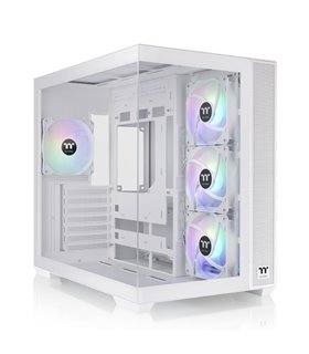 CAJA ATX THERMALTAKE VIEW 380 USB CX1 2XVENT120MM ARGB BLANCO S/N FUENTE