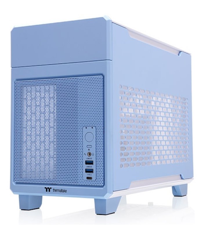 CAJA THERMALTAKE TR100 MINI-ITX USB 3.2 C x 1 USB 3.0 x 2 SN FUENTE AZUL
