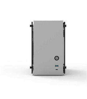 CAJA ZALMAN M4 MINI-ITX M2 1 X VENT 800MM ARGB 2XUSB 3.0 SILVER S/N FUENTE