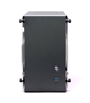 CAJA ZALMAN M4 MINI-ITX M2 1 X VENT 800MM ARGB 2XUSB 3.0 GRIS S/N FUENTE