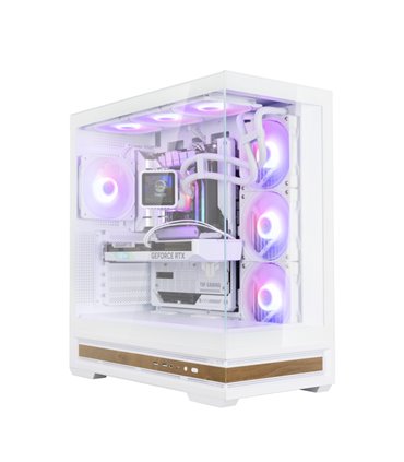 CAJA ZALMAN P40 NAMU ATX 4 XVENT 120MM ARGB 2XUSB 3.0 BLANCO S/N FUENTE