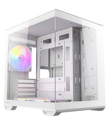 CAJA ANTEC CX60M ARGB MATX BLANCO 2XVENT REV 120 MM 1X120MM 2XUSB SN FUENTE