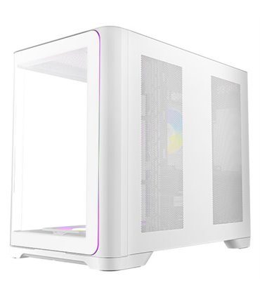 CAJA ANTEC C5 CURVE ARGB ATX BLANCO 3XVENT REV 120 MM 1X120MM 2XUSB SN FUENTE