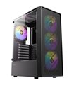 CAJA ANTEC AX26 ARGB ATX NEGRO 4XVENT 120MM 2XUSB SN FUENTE