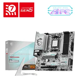 PLACA BASE MSI B850M GAMING PLUS WIFI PCI-E x16 Gen5, M.2 Gen5