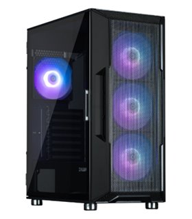 CAJA ZALMAN I3 NEO ARGB ATX 4XVENT 120MM 2XUSB 3.0 NEGRO S/N FUENTE