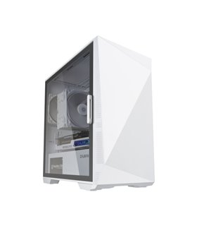 CAJA ZALMAN Z1 ICEBERG MICRO-ATX 3XVENT 120MM 2XUSB 3.0 BLANCO S/N FUENTE