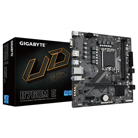 PLACA BASE GIGABYTE B760M E DDR5 7200 MHz