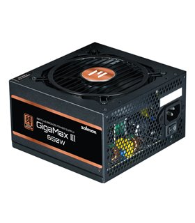 FUENTE DE ALIMENTACION ZALMAN GIGAMAXIII 650W 80 + BRONZE ATX NEGRO