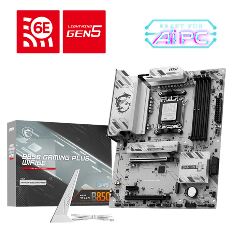 PLACA BASE MSI B850 GAMING PLUS WIFI6E 256GB