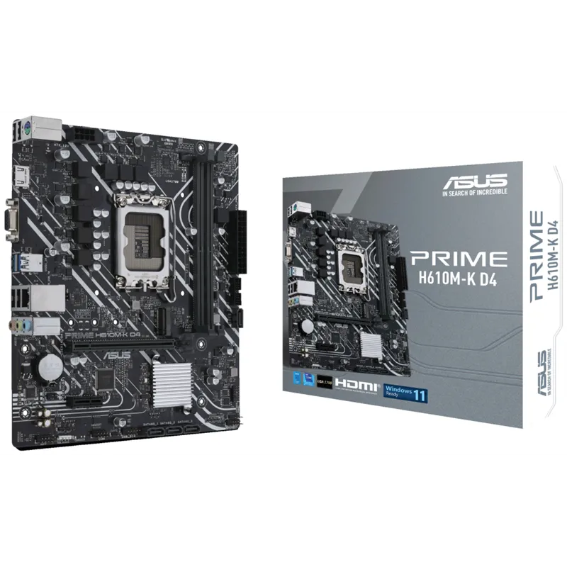 PLACA BASE ASUS H610M-K D4 1700 MATX 2XDDR4